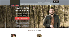 Desktop Screenshot of durangoboots.com